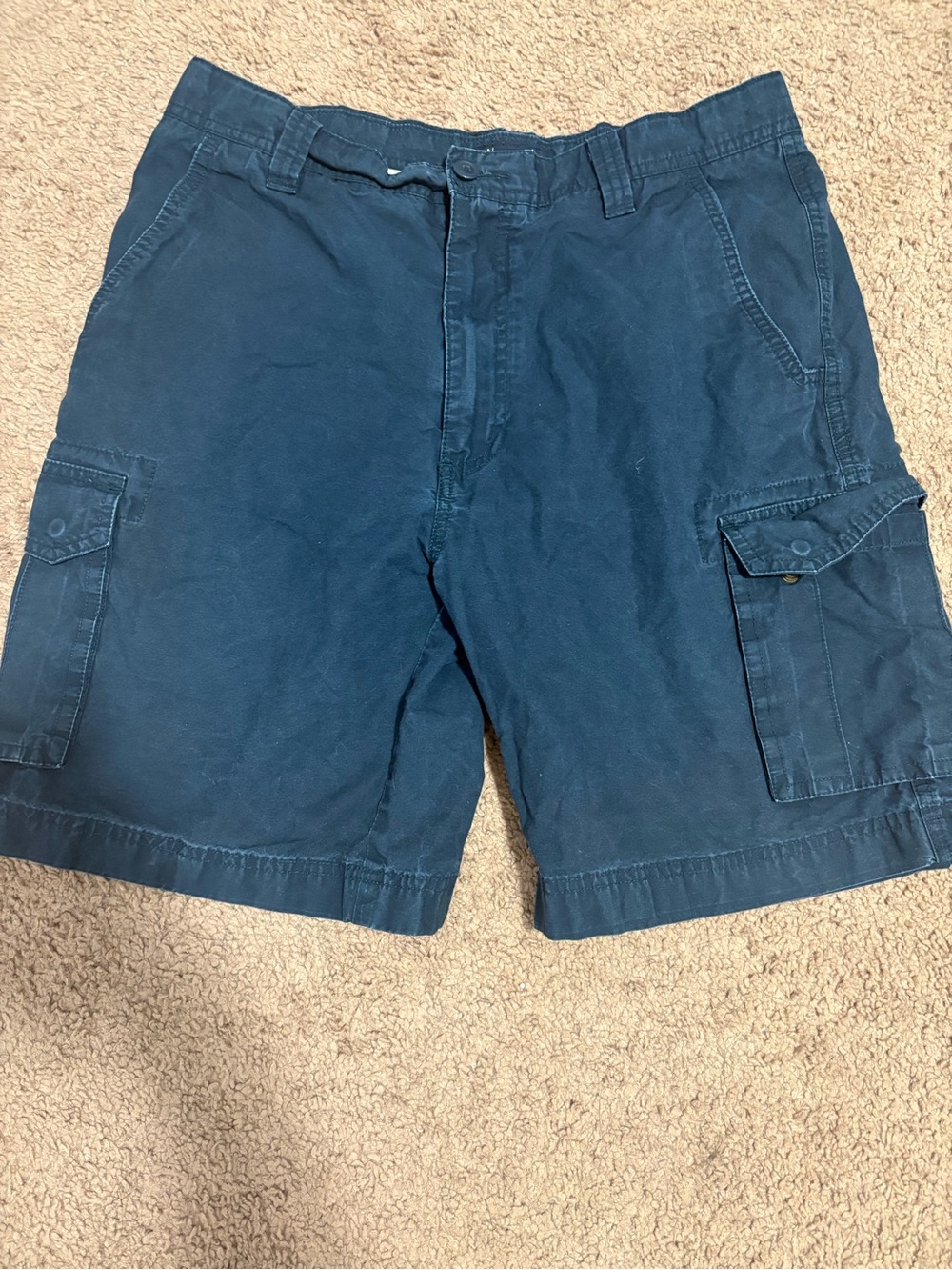 Cargo Shorts: Navy Blue Men’s